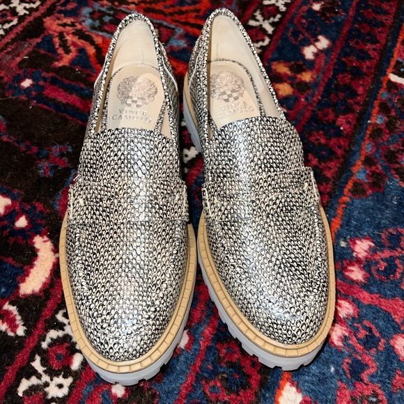 Vince Camuto | Shoes | Vince Camuto Snake Skin Loafers Mckella | Poshmark